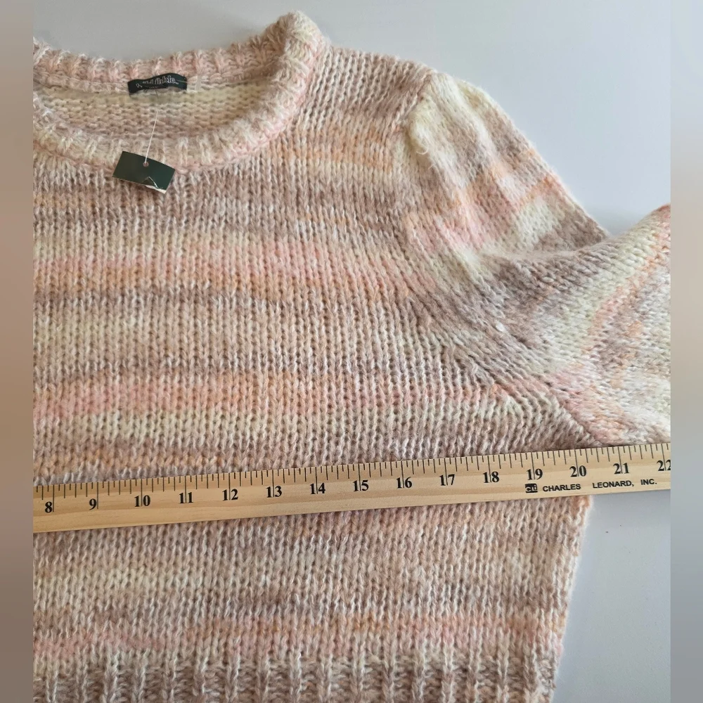 NWT Wild Fable XL Fuzzy Knit Pastel Sweater 2532-L